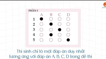 Bộ GD&ĐT hướng dẫn trả lời trắc nghiệm, tránh lỗi sai mất điểm thi tốt nghiệp THPT