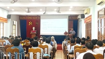 Tập huấn nghiệp vụ kiểm tra công tác coi thi tốt nghiệp THPT 2025
