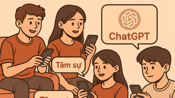 “Tâm sự” với AI