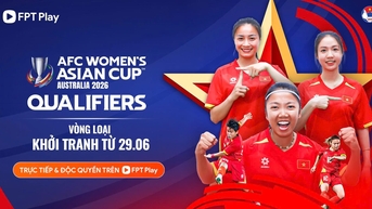 Lịch thi đấu của ĐT nữ Việt Nam tại vòng loại Asian Cup nữ 2026