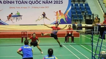 Quảng Nam: Khai mạc Giải vô địch cầu lông, bóng bàn gia đình toàn quốc