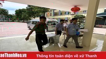 Đề thi Tốt nghiệp THPT năm 2025 được vận chuyển an toàn đến tất cả các điểm thi trên địa bàn tỉnh