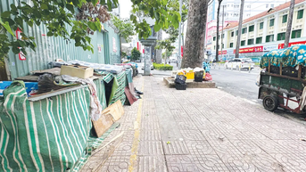 Điểm tập kết rác thành điểm ô nhiễm