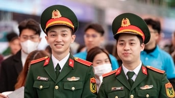 Tuyển sinh các trường quân đội: Có trường tỉ lệ chọi 1/18