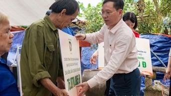 Khởi công 6 ngôi nhà nhân ái do Báo Dân Trí hỗ trợ kinh phí