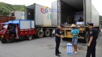 Hoạt động XNK qua Lối thông quan Bắc Phong Sinh - Lý Hỏa khởi sắc trở lại trong nửa đầu năm 2025