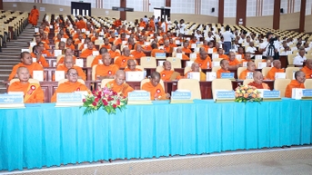 អបអរសាទរខួបលើកទី៦០ នៃការបង្កើតសមាគមព្រះសង្ឃស្នេហាជាតិខេត្តត្រាវិញ