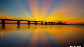Rực rỡ hoàng hôn Tuy Hòa