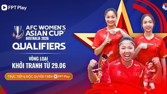 Xem trực tiếp tuyển nữ Việt Nam đá vòng loại Asian Cup 2026 trên kênh nào?