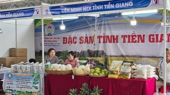 Đặc sản Tiền Giang góp mặt tại Hội chợ Xúc tiến thương mại các hớp tác xã khu vực miền Trung - Tây Nguyên năm 2025