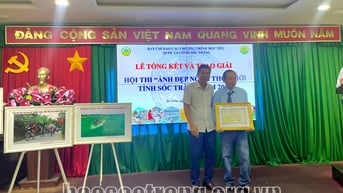 Trao 19 giải thưởng cho tác giả đạt giải ảnh nông thôn mới