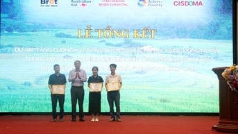 Tổng kết Dự án tăng cường khả năng chống chịu của các nhóm hộ nghèo thông qua các loại hình sinh kế thích ứng với biến đổi khí hậu