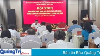 Đảng bộ các cơ quan Đảng tỉnh Quảng Trị: Dấu ấn đổi mới và phát triển
