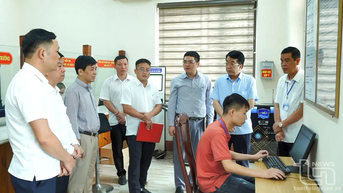 Kiểm tra công tác chuẩn bị vận hành bộ máy chính quyền cấp xã mới