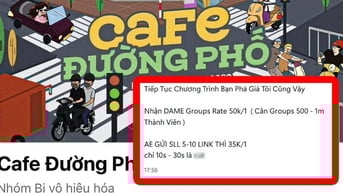 Nhiều đối tượng nhận làm ‘bay màu’ fanpage trên Facebook với giá 35.000 đồng