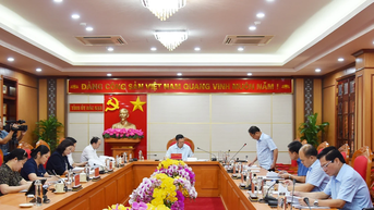 Hội nghị Ban Thường vụ Tỉnh ủy Bắc Kạn lần thứ 98