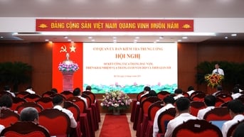 Cơ quan Ủy ban Kiểm tra Trung ương tổ chức Hội nghị sơ kết công tác kiểm tra, giám sát 6 tháng đầu năm, triển khai nhiệm vụ 6 tháng cuối năm 2025 và thời gian tới