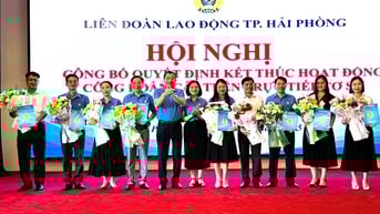 Giải thể và chấm dứt hoạt động của 18 công đoàn cấp trên trực tiếp cơ sở trực thuộc Liên đoàn Lao động thành phố