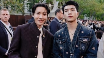 HIEUTHUHAI diện đồ hơn 330 triệu đồng, gây sốt khi đọ dáng bên J-Hope (BTS)