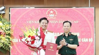 Công bố và trao quyết định bổ nhiệm Viện trưởng VKSND tỉnh Bắc Ninh sau hợp nhất
