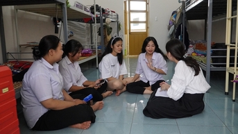 Chỗ ở, bữa ăn sẵn sàng tiếp sức thí sinh vùng sâu