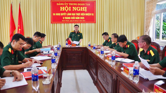 Trung đoàn 719 triển khai nhiệm vụ 6 tháng cuối năm