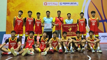 PK-KQ Peak "đổi màu" huy chương thành công tại Giải vô địch bóng rổ 5x5 U16 quốc gia 2025