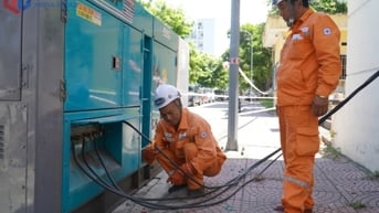 Cấp điện ổn định trong kỳ thi tốt nghiệp THPT năm 2025
