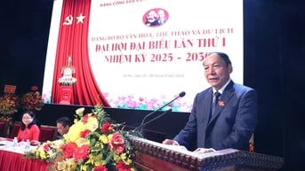Khai mạc trọng thể Đại hội Đảng bộ Bộ VHTTDL nhiệm kỳ 2025-2030: Sứ mệnh giữ gìn hồn cốt dân tộc, khơi dậy khát vọng phát triển, lan tỏa niềm tin, trí tuệ và bản lĩnh Việt Nam
