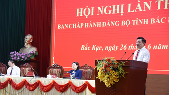 Hội nghị Ban Chấp hành Đảng bộ tỉnh Bắc Kạn lần 20 (khóa XII)
