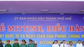 TP Huế: Quyết tâm xây dựng cộng đồng không ma túy
