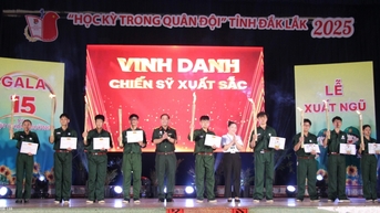 ពិធីរំសាយ "ឆមាសយោធា" សម្រាប់ថ្នាក់យុវជនឆ្នាំ២០២៥ និងខួបលើកទី១៥ នៃកម្មវិធី "ឆមាសយោធា"