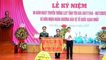 Yên Bái kỷ niệm 80 năm Ngày truyền thống Lực lượng vũ trang tỉnh