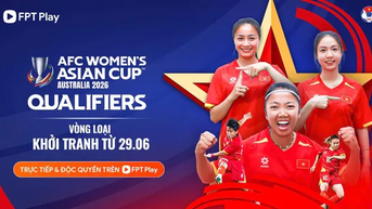 Lịch thi đấu mới nhất của đội tuyển nữ Việt Nam tại vòng loại Asian Cup 2026