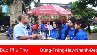 Trên 3.500 thanh niên tình nguyện “Tiếp sức mùa thi”