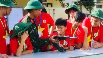 Trưởng thành từ hành trình “Em là Bộ đội Cụ Hồ”