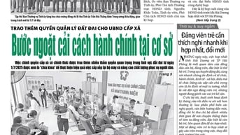 Gấp lại trang báo, mở ra hành trình mới