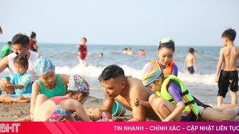 Biển Xuân Thành ngày càng hấp dẫn du khách