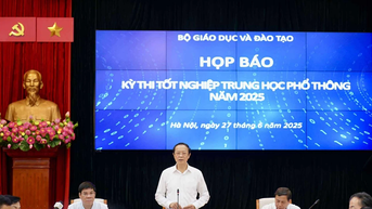 Bộ GD&ĐT họp báo về Kỳ thi tốt nghiệp THPT năm 2025