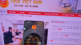 Từ 18h hôm nay, tạm dừng hoạt động các hệ thống thuế điện tử