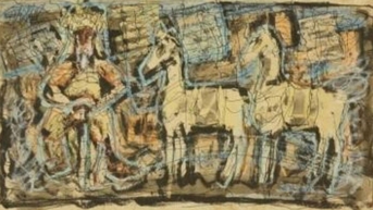 គូរគំនូរដ៏មានតម្លៃរបស់វិចិត្រករល្បីឈ្មោះ Nguyen Gia Tri