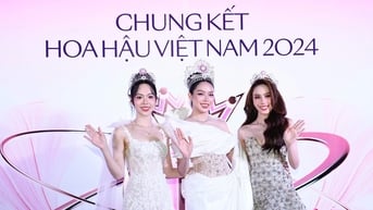 Dàn sao hạng A nô nức hội tụ đêm chung kết Hoa hậu Việt Nam 2024