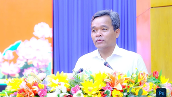 សុន្ទរកថារបស់លោក Ho Van Nien លេខាបក្សខេត្តក្នុងជំនួបជាមួយថ្នាក់ដឹកនាំខេត្ត និងអតីតសមាជិកគណៈកម្មាធិការបក្សខេត្ត
