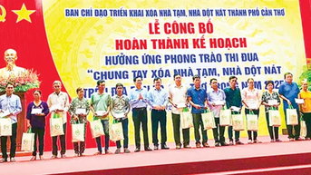 Dồn sức hoàn thành mục tiêu xóa nhà tạm, nhà dột nát trên cả nước