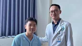 Khối amidan to gần bằng... quả trứng gà trong cổ nam bệnh nhân