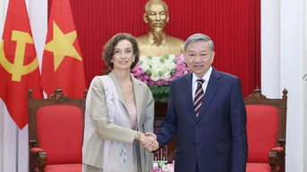 Tổng Bí thư đề nghị UNESCO ủng hộ hồ sơ của Việt Nam ghi danh Di sản Văn hóa thế giới