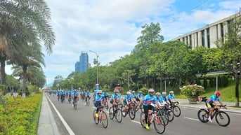 Hơn 1.000 VĐV tham gia Ngày hội xe đạp phong trào toàn quốc tại Bình Định