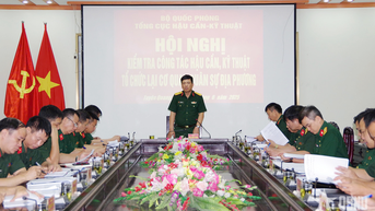 Kiểm tra công tác hậu cần, kỹ thuật tại Bộ CHQS tỉnh Tuyên Quang