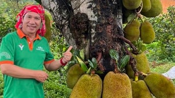 Nghệ sĩ Quang Thắng khoe 'gia tài', Việt Hương ôm hôn chồng đắm đuối