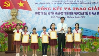 40 tác phẩm đoạt giải cuộc thi Đại sứ văn hóa đọc lần thứ 7